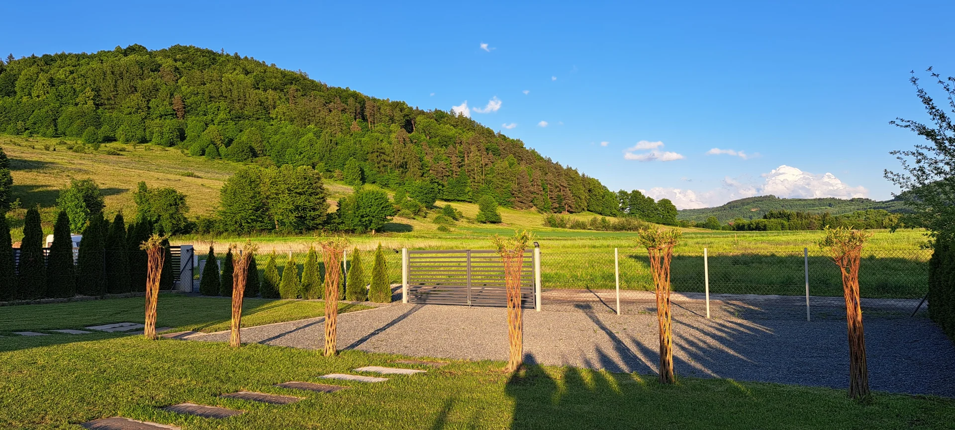 Domek pod Sosnową Górą 2, Lato, Słońce, Wakacje, Noclegi Żelazno, Kotlina Kłodzka, Góry, Sudety, Wypoczynek